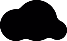 Cloud Storm Night Sketch Drawing Svg, Free Vectors File